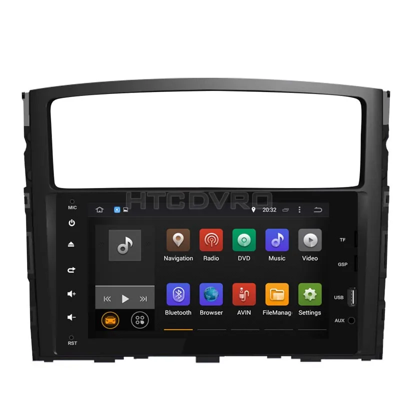 Clearance YMODVHT 8inch Octa Core 4GB+32GB Android 9.0 Car DVD Player for Mitsubishi Pajero V97 2006-  Radio Stereo GPS Navigation 0
