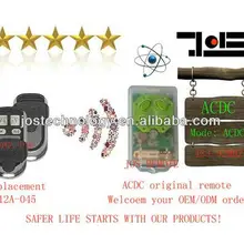 ACDC Замена дистанционного управления, ACDC передатчик, Открыватель ACDC прокатки код 433,92 МГц