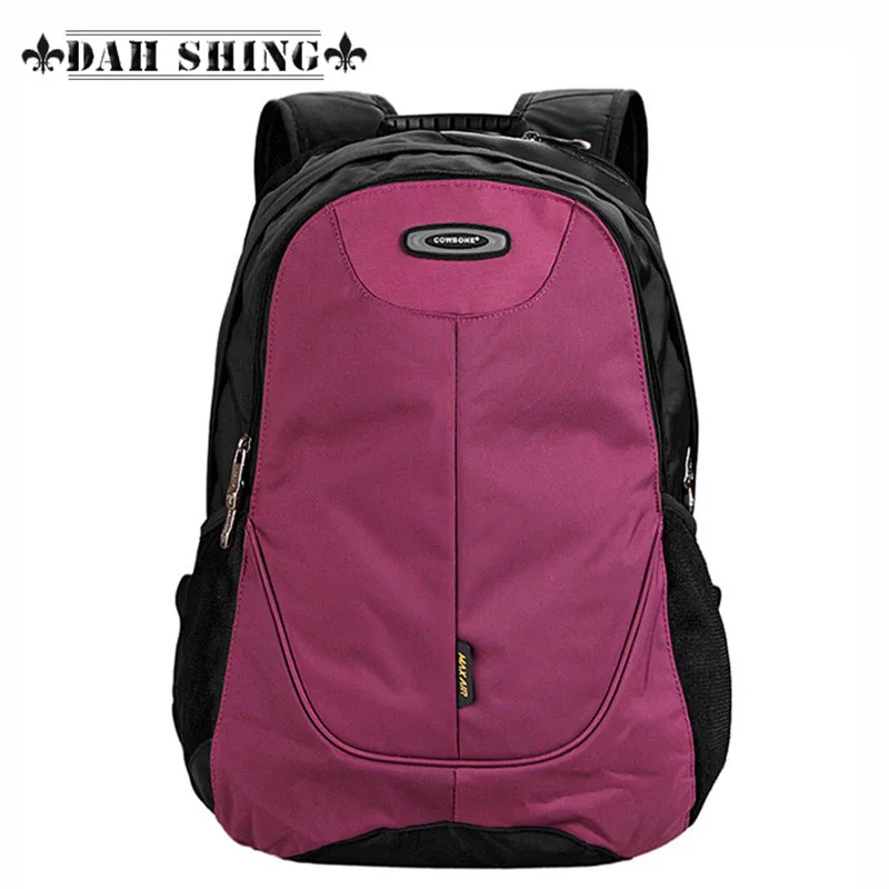 

7 Colors Hot style Authentic guaranteed solid waterproof nylon men backpack Travel Bags zipper closure femina mochilas