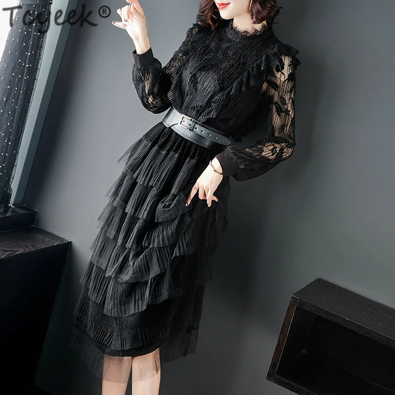 Tcyeek Lace Dress Spring Summer Dresses Woman Party Night Maxi Dress Vintage Dresses Long Party Vestidos De Fiesta 2019 LWL1666 Tcyeek Lace Dress Spring Summer Dresses Woman Party Night Maxi Dress Vintage Dresses Long Party Vestidos De Fiesta 2019 LWL1666
