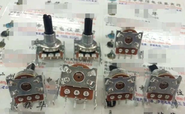 QSC amplifier volume potentiometer RK161 horizontal single