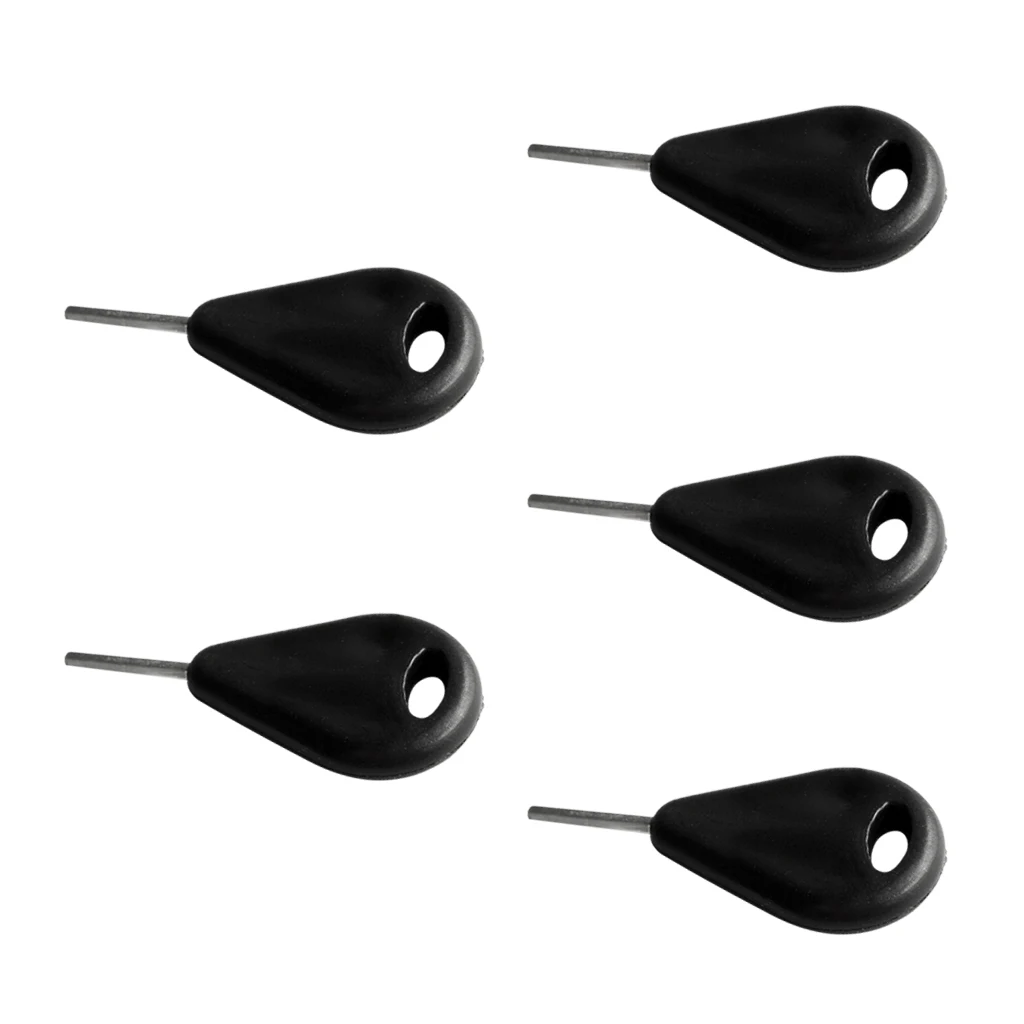 5Pcs Black Nylon Universal Surfing Board Surfboard Fin Key Spare Replacement Kit