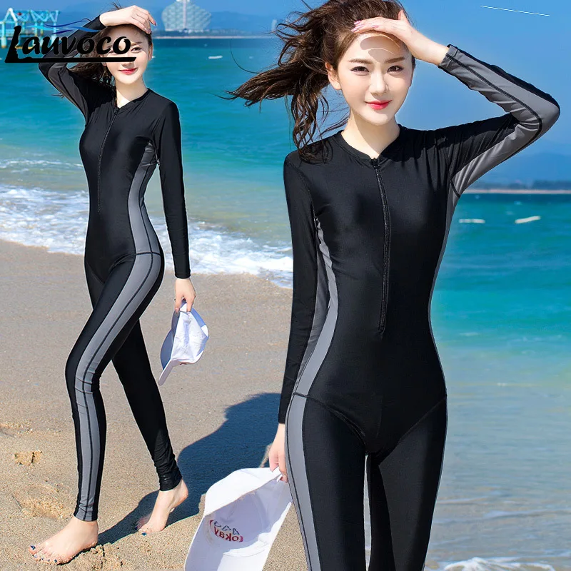 long sleeve womens swimsuits