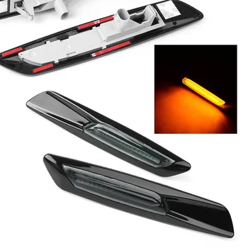 

2PCS 18 LED Fender Side Marker Turn Signal Light Lamp For BMW 1 3 5 series E81 E87 E82 E88 E90 E91 E92 E93 E61
