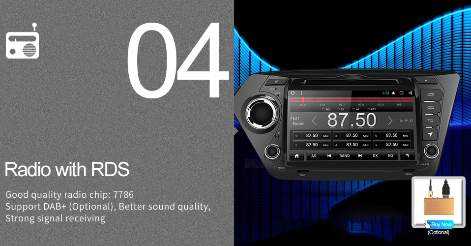Discount Miconcoln 2G+32G android 8.1 car dvd gps player car radio gps navigation video player for Kia rio k2 car multimedia player 5