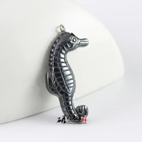 Hematite pendant necklace pendant accessories diy Jewelry making HP1002 1