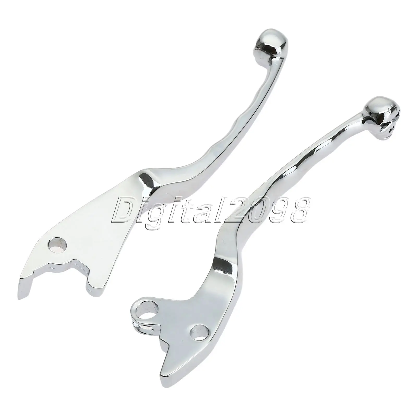 Chrome Clutch Brake Hand Levers Aluminum Motorbike Brake For Suzuki