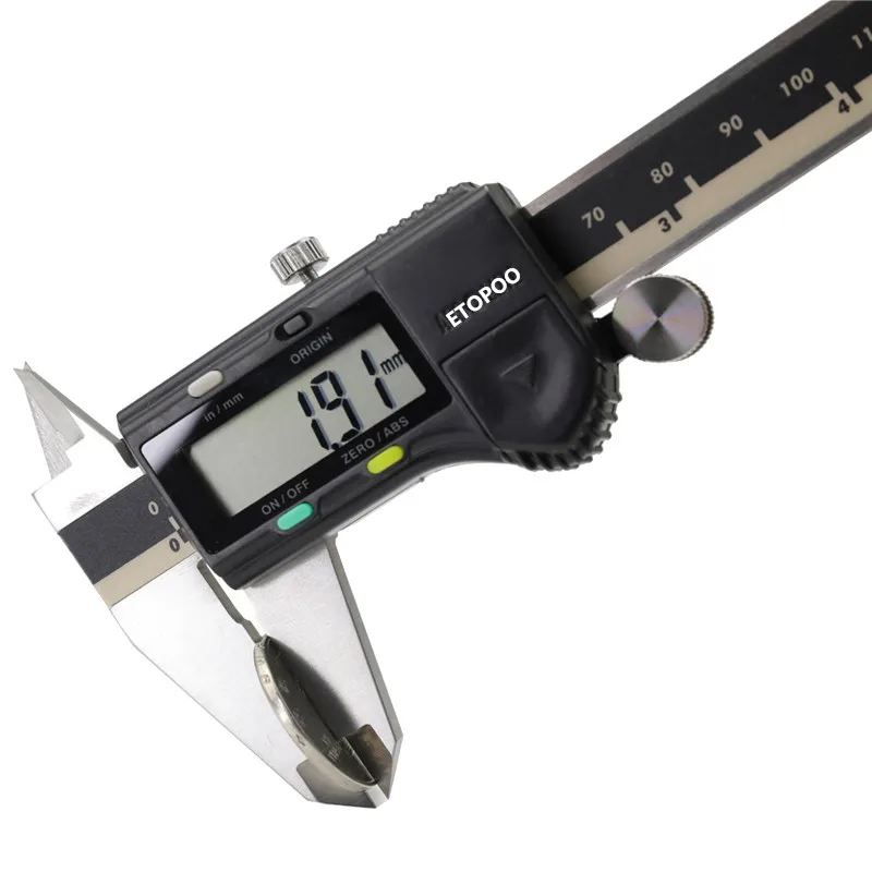 ABS Digital Caliper 150mm Electronic Digital Caliper 6 Inch Carbon