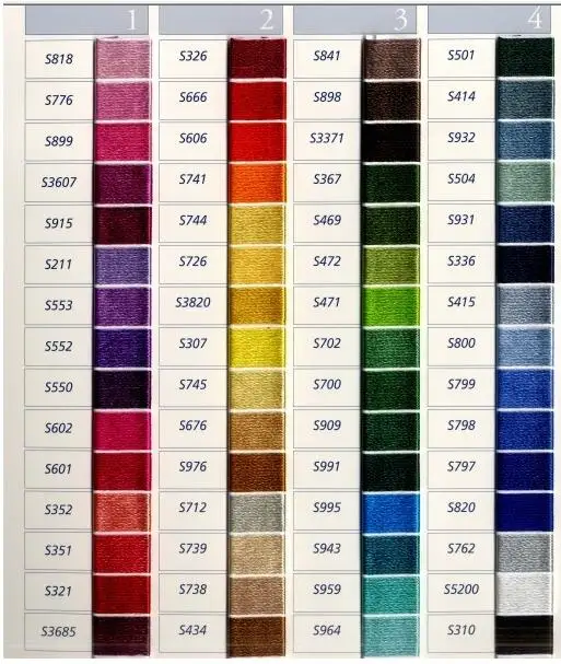 15 pieces DMC Cross Stitch Floss Threadin Floss from Home & Garden on