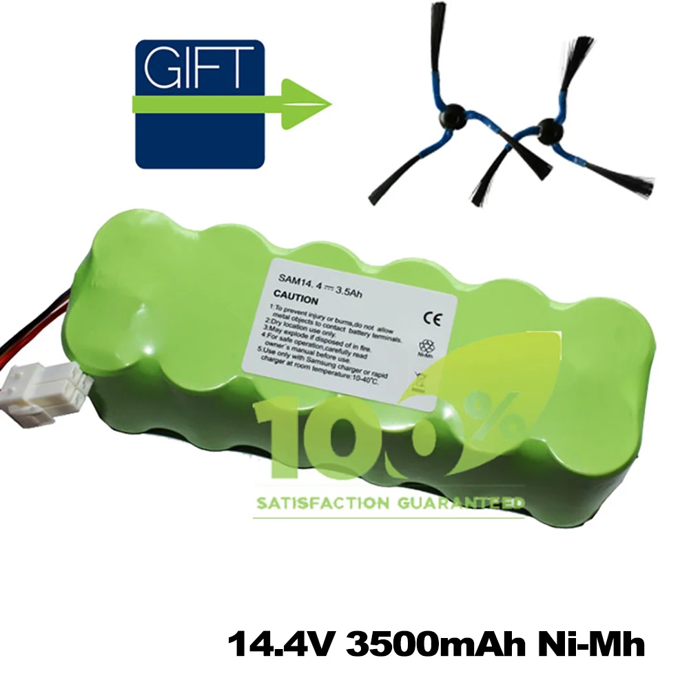 3500mAh Replacement Battery for Samsung Navibot Airfresh SR8845 SR8990