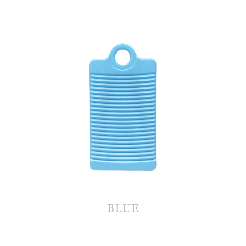 Пластиковая утолщенная противоскользящая Мочалка для детских рубашек, чистая Прачечная, домашняя одежда, мини-доска для мытья, 4 цвета - Цвет: blue