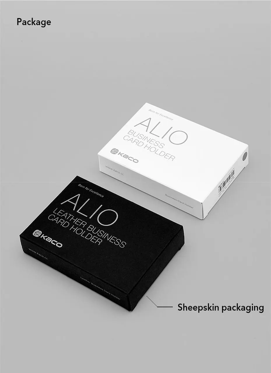 KACO ALIO Philharmonic визитная карточка, суконная ткань, бизнес подарок 0