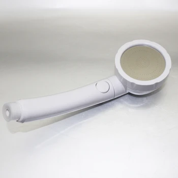 

ABS white rainfall negative ion japanese sexy massage shower head