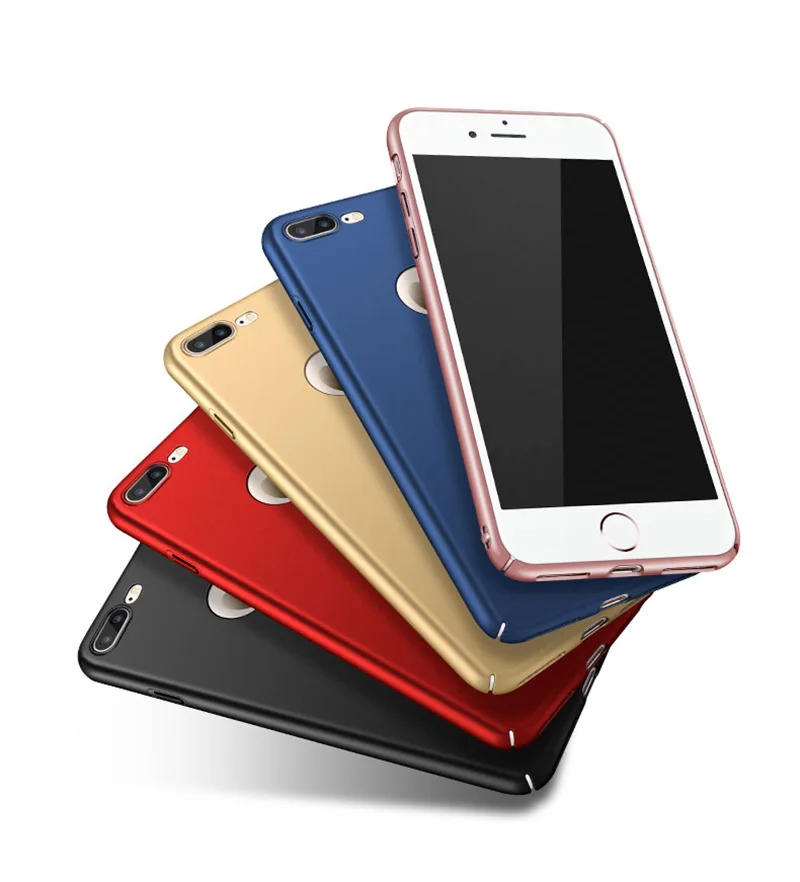 Чехол для iPhone X XR XS MAX 8 7 6 S 5SE 5S Plus 6splus 7plus 8plus жесткий пластиковый Ультратонкий чехол