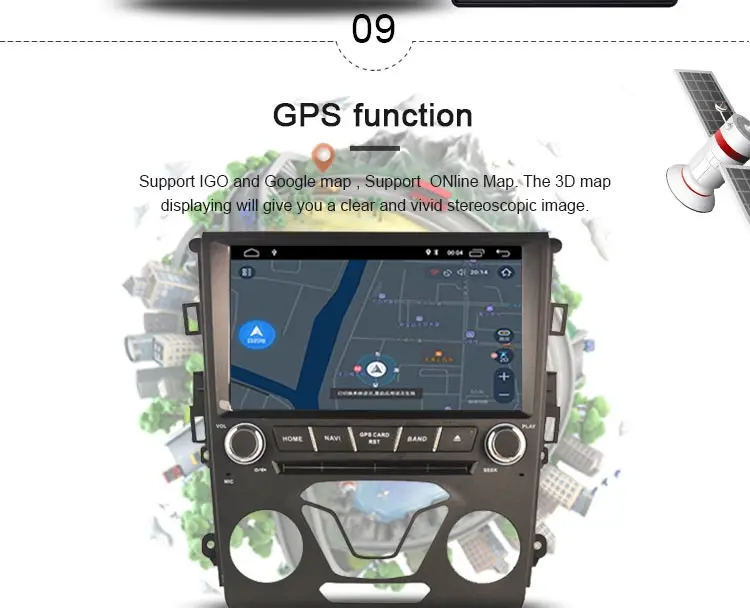 JDASTON Android 10,0 автомобильный dvd-плеер для Ford Mondeo Fusion 2013 wifi gps навигация 2 Din автомагнитола стерео Мультимедиа RDS
