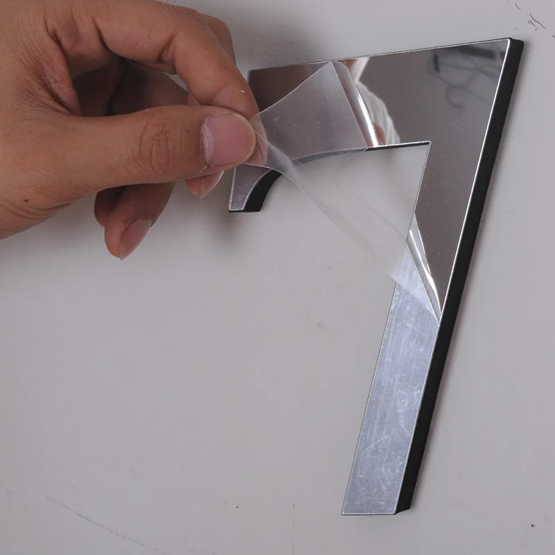 Modern DIY Large Wall Clock 3D Mirror Surface Sticker Home