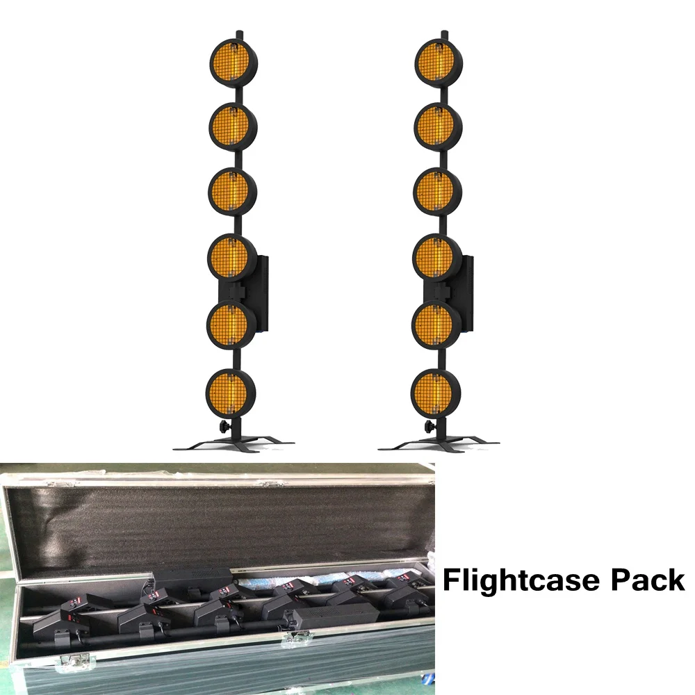 2 шт./партия, новинка, 6x300 Вт, ретро вспышка, роскошная декоративная лампа для ночного клуба, диско-дискотеки, сценический светильник, Профессиональный светильник, оборудование - Цвет: Style2