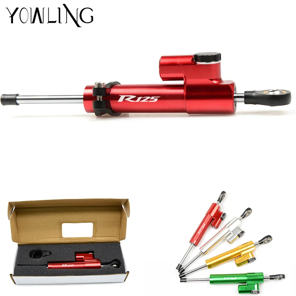 

Motorcycle Steering Stabilize Damper Damper Steering For Yamaha XJR1300 FZ1 FAZER MT07 MT 09 FZ6N YZF R125 R3 R6 R1 XT660 XT 660