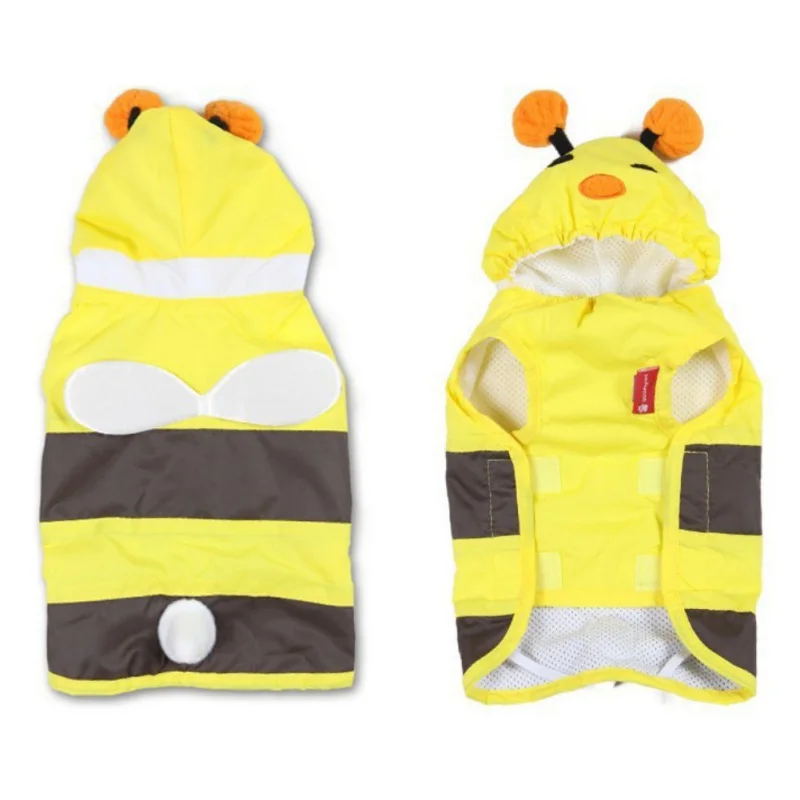 

2018 Plus Size Pet Dog Raincoat Clothes Dog Puppy Casual Waterproof Jacket Costumes Rain Coat For Chihuahua Dog Clothes