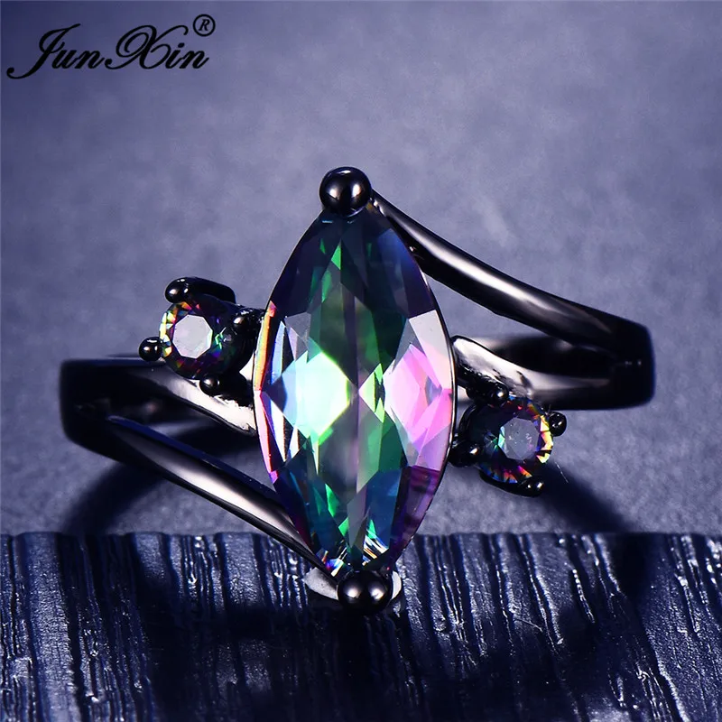Female Girls Rainbow Ring 12 Color Fashion Jewelry Bohemian Vintage Wedding Rings For Women 50/100pcs wedding rings,womens ring,finger rings,jewelry rings,ring jewelry