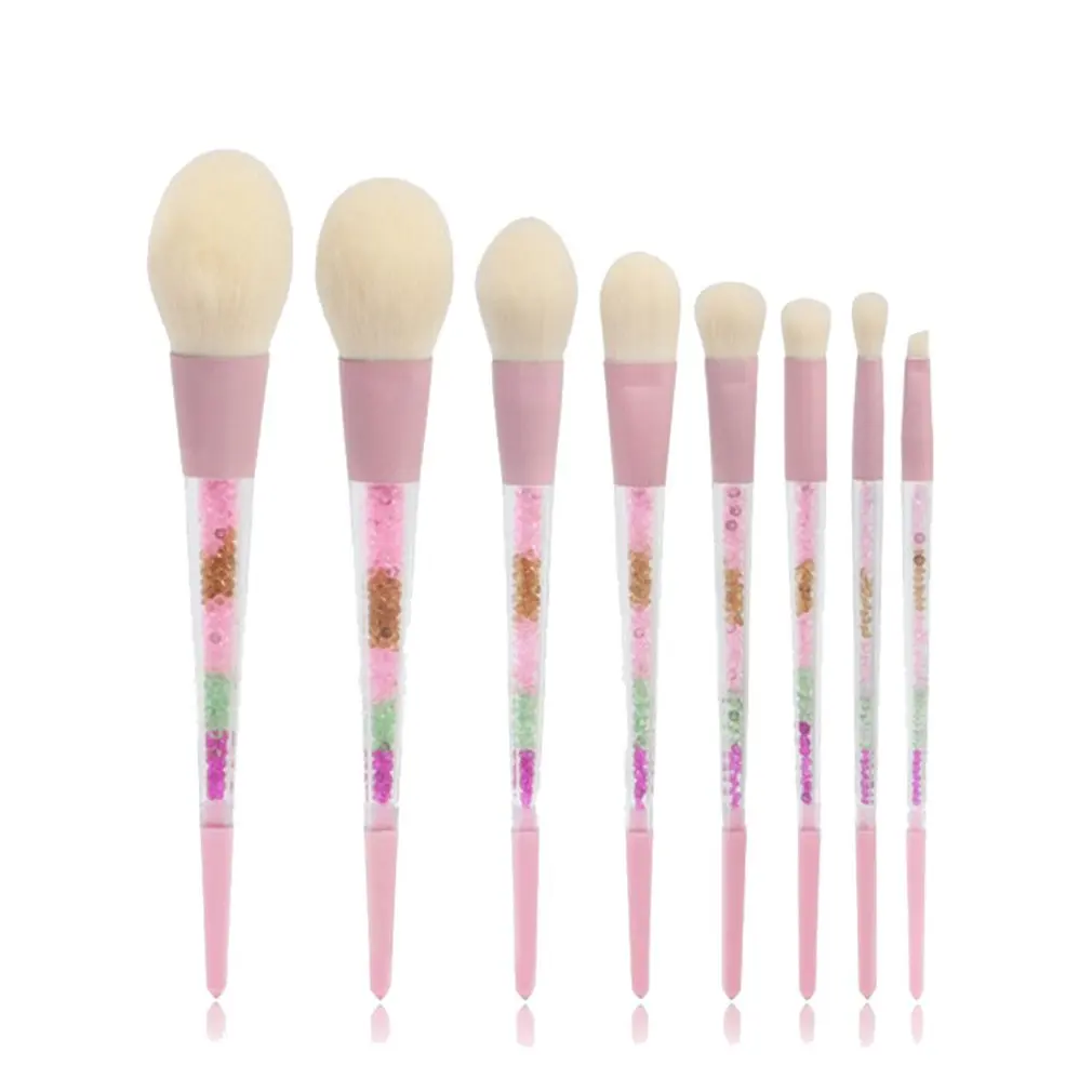 

8 PCS/Set Makeup Brushes Comfortable Cosmetic Brush Professional Brushes Set Portable Beauty Makeup Accessories