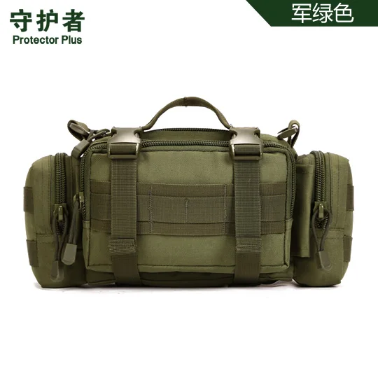 Тактическая поясная сумка протектор плюс Y108 сумка на плечо камуфляжная нейлоновая спортивная сумка военная сумка Уличная походная сумка - Цвет: Army green