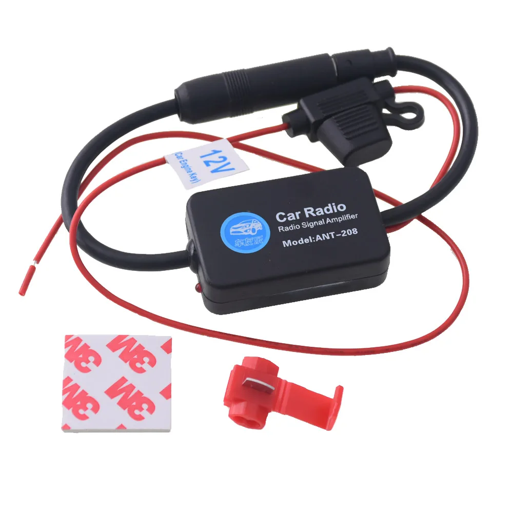 Universal Car Radio Aerials Auto Car FM Antenna Amplifier Signal Amp