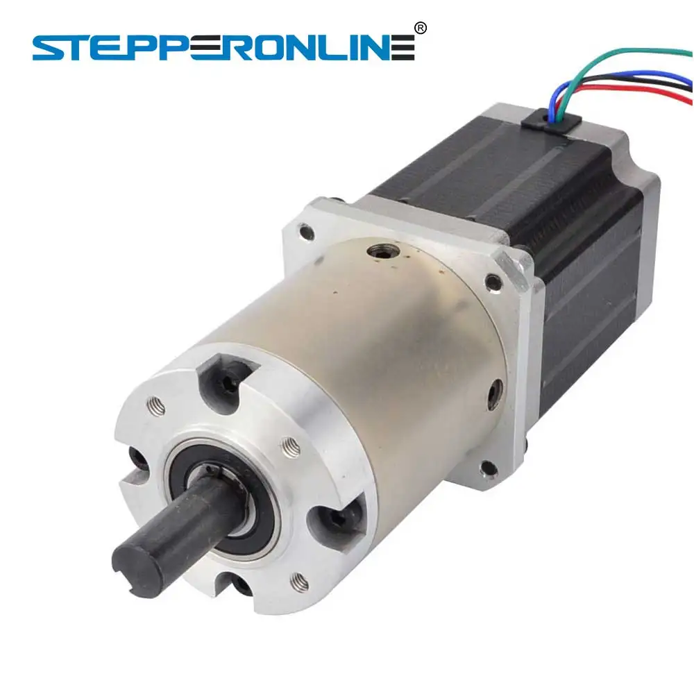 Nema 23 Шестерни шаговый мотор 4-свинец 2.8A биполярный Шестерни соотношение, 47(Европа): 1 Планетарный Шестерни коробка 3D-принтеры ЧПУ робот
