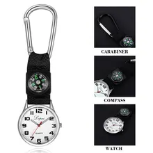 Кварцевые часы с белым циферблатом, Компасы для кемпинга, ретро механические, для выживания, SOS, винтажные, для улицы
