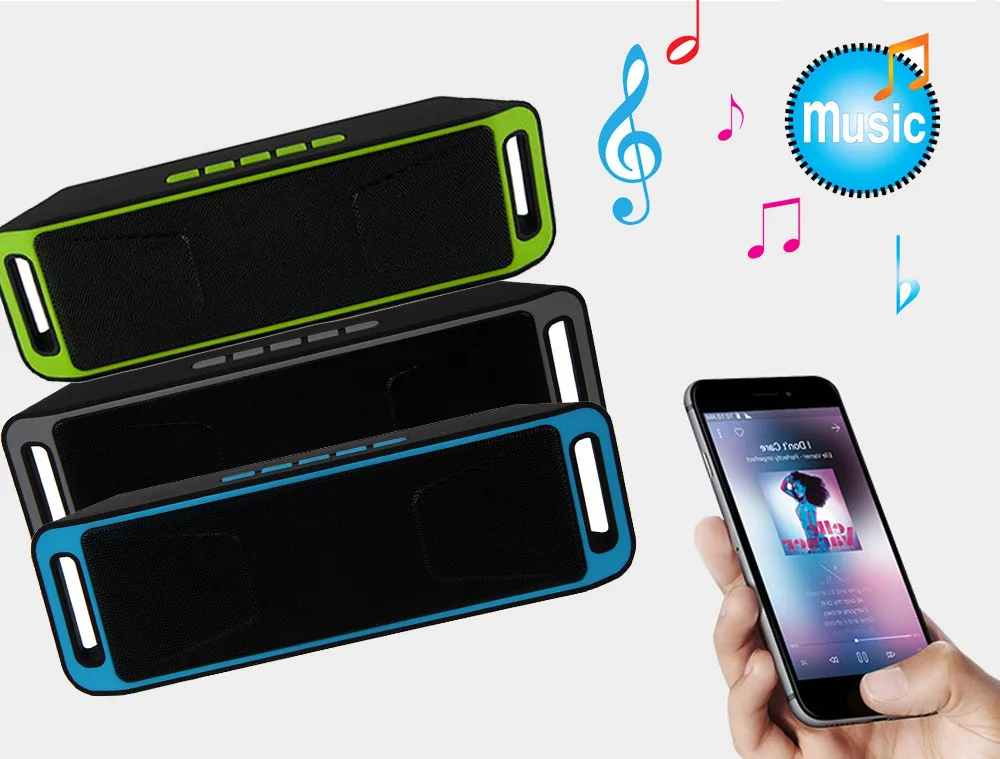 

Fashion wireless speaker Gorgeous Bluetooth woofer speaker Mini Portable Newest Wireless Bluetooth Stereo Speaker USB music