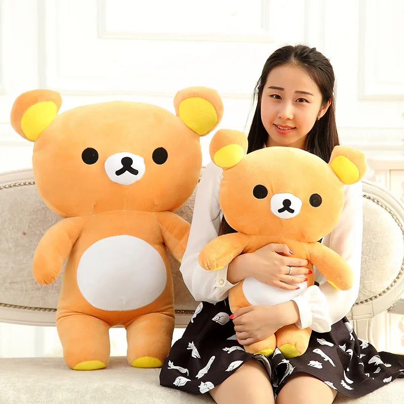 80cm Giant Rilakkuma Bear Stuffed Animals Gift Big Plush San-X Soft Toys Doll 