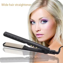 Широкие пластины выпрямитель для волос 430F высокая температура влажные сухие волосы использование
