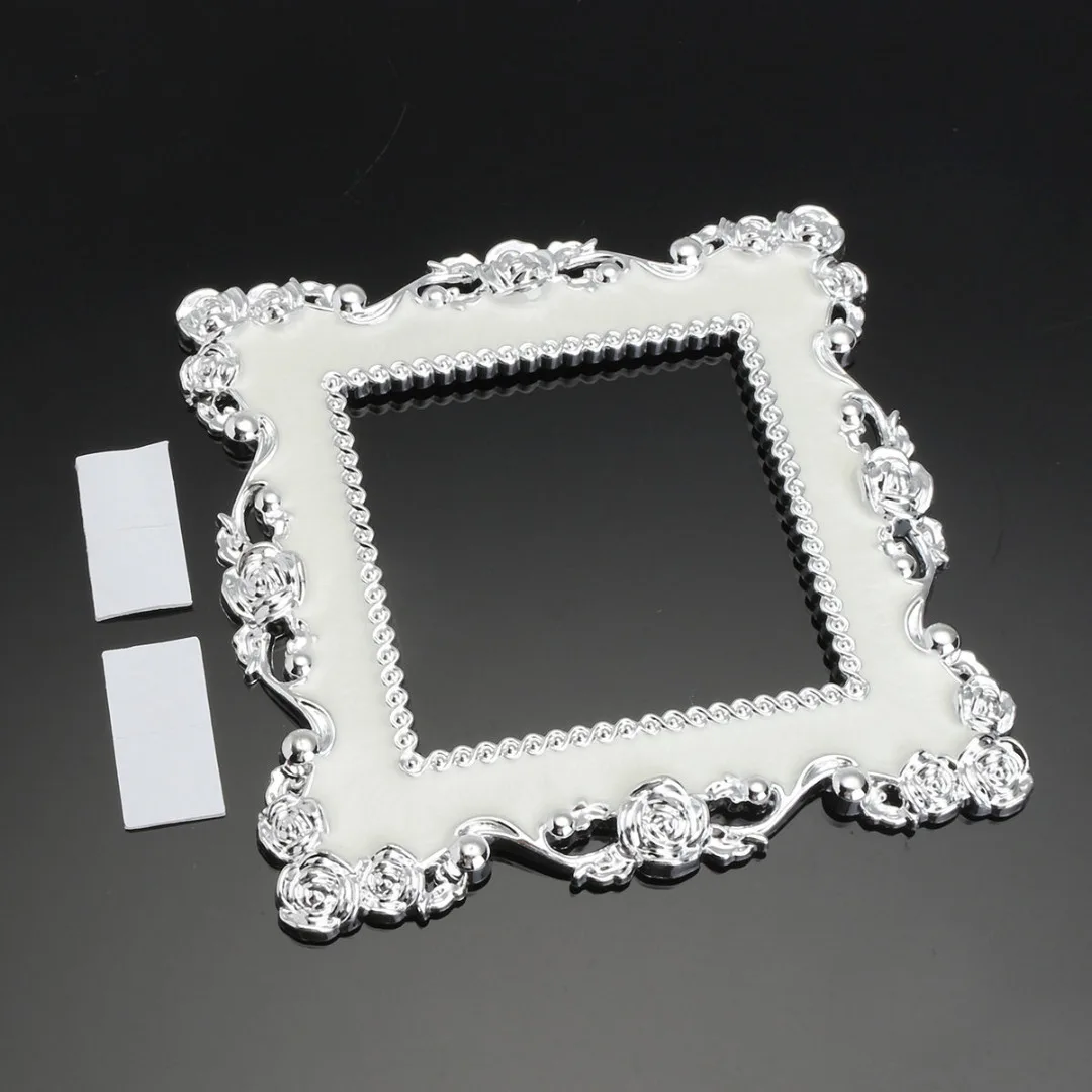 JX-LCLYL 8.8x8.8cm Resin Single Light Switch Surround Socket Finger Plate Panel Cover