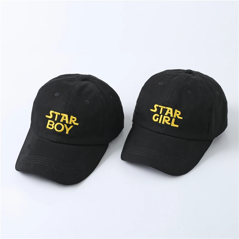 

STAR GIRL and STAR BOY The Brand Design Dad Hat 2017 Baseball Caps Hip Hop for Men Women Embroidery Exclusive Distribution
