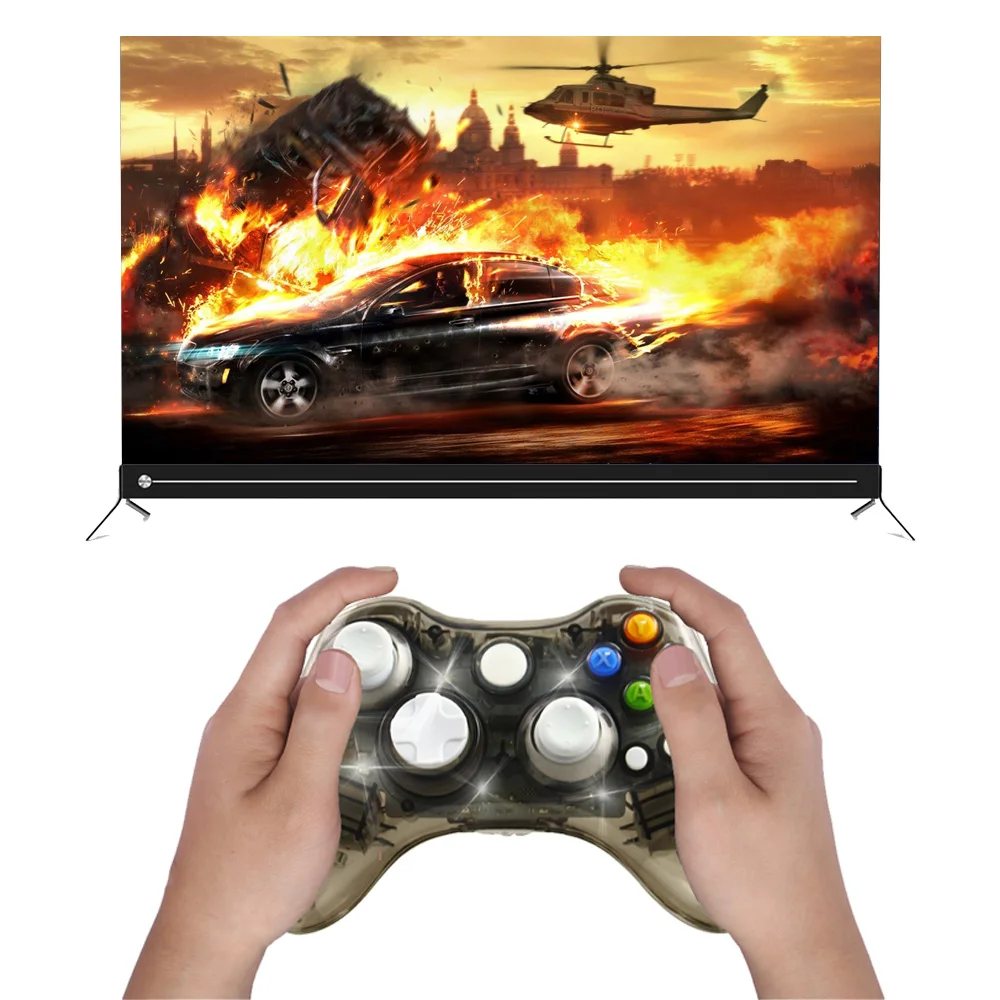 Беспроводной геймпад для Xbox 360 светодиодный контроллер XBOX 360|Геймпады| |