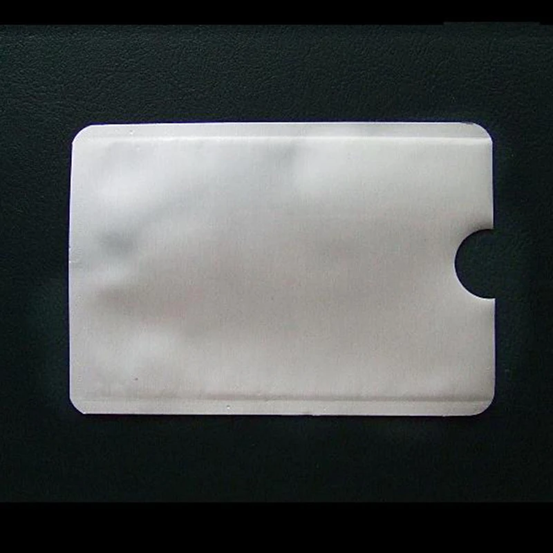 10 шт./лот против сканирования RFID Блокировка рукавом для безопасности кредитных карточек вашу личность ATM дебетовой бесконтактные чехол для