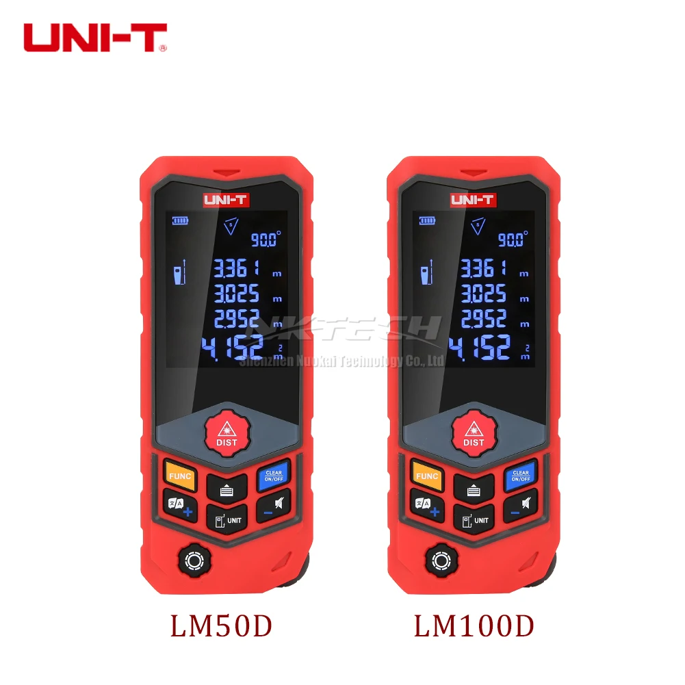 UNI-T LM50D LM100D лазерный дальномер 50 м 100 кривизны измерения дальномер тестер авто голос/аудио HD дисплей