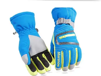 

Outdoor Windproof Skiing Gloves Breathable Cycling gloves full fingers Thicken fitness gloves