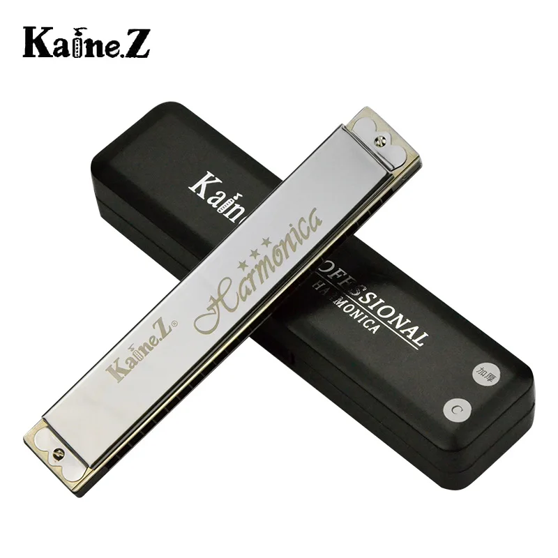 Kaine. Z тремоло толстые гармоника 24 отверстие рот Органы ABS гребень Ключ C