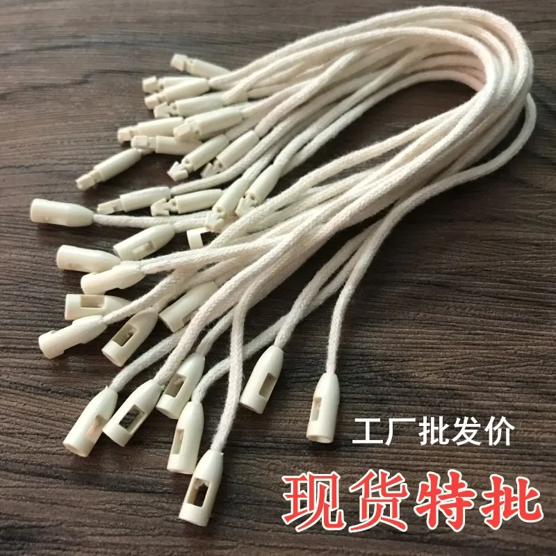 label card hanger cotton string cloth packing logo card material Tag cord