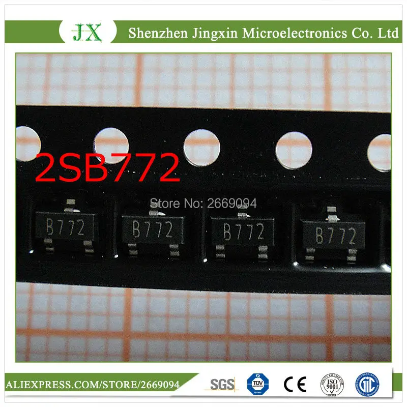 

2SB772 B772 SOT-23 Transistor (50pcs/lot)