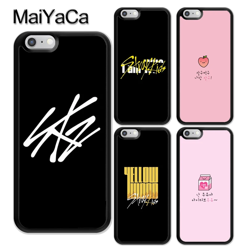 

MaiYaCa KPOP STRAY KIDS SKZ TPU Mobile Phone Case Fundas For iPhone 6 6S 7 8 Plus X XR XS Max 5 5S SE Back Cover Shell