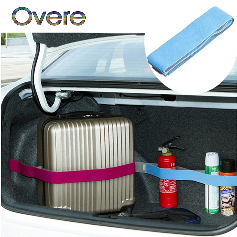 

Overe Car stickers Trunk Storage fixed strap for Seat Leon Ibiza Skoda Rapid Fabia Octavia Yeti Audi A3 A4 B8 B6 B7 A6 C5 C6 A5