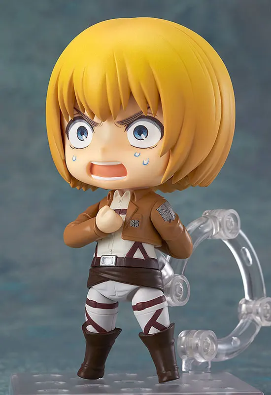 10 см оригинальное издание Nendoroid атака на Титанов Армин арлерт ПВХ фигурку Коллекция игрушек кукла с коробкой