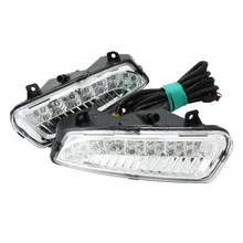2 шт. для VW Polo 2010 2011 2012 2013 2014 8 светодио дный DRL Габаритные огни