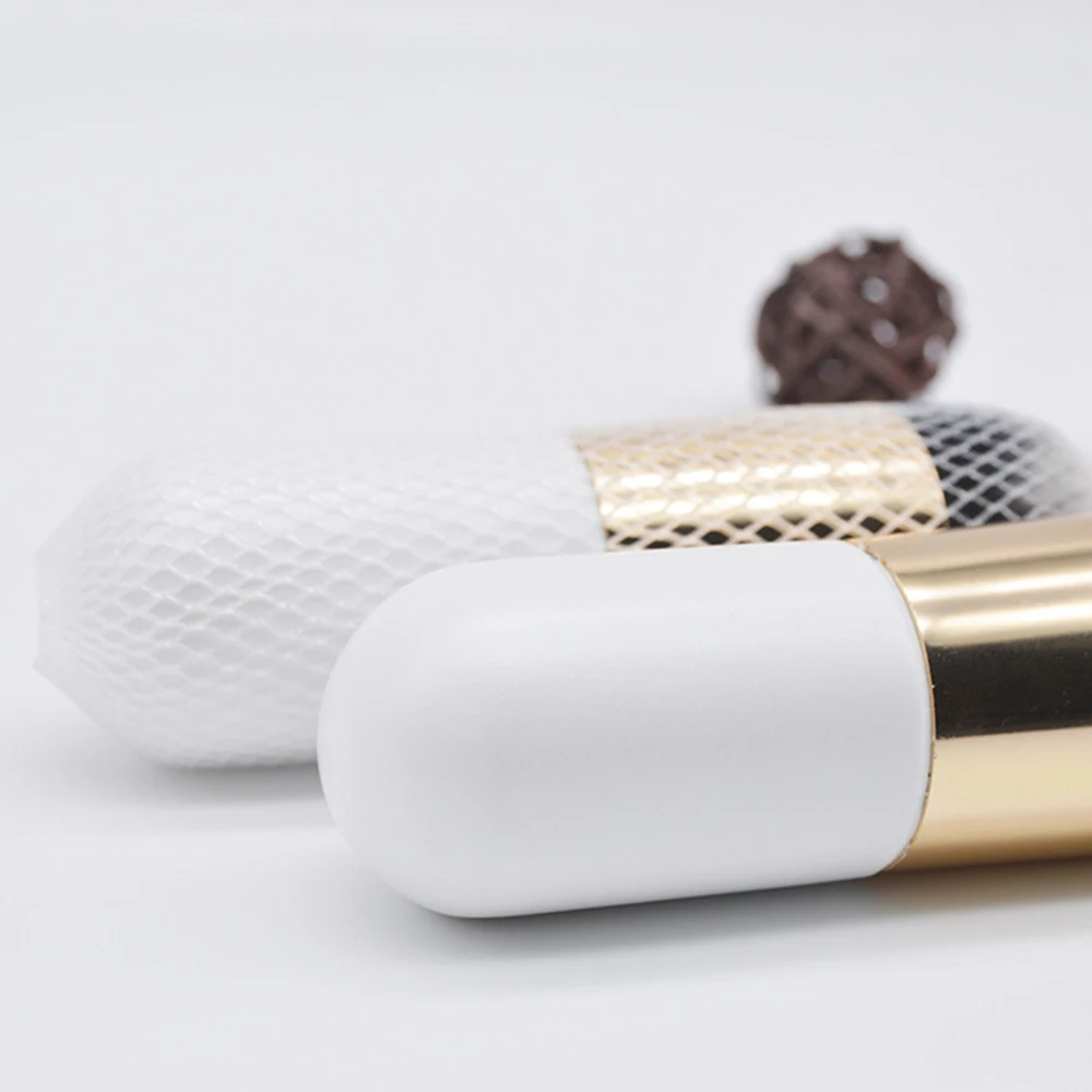 New Chubby Pier Foundation Brush Flat Cream Makeup Brushes Professional Cosmetic Shape Cream Blush Loose Powder Beauty Tool      (7)