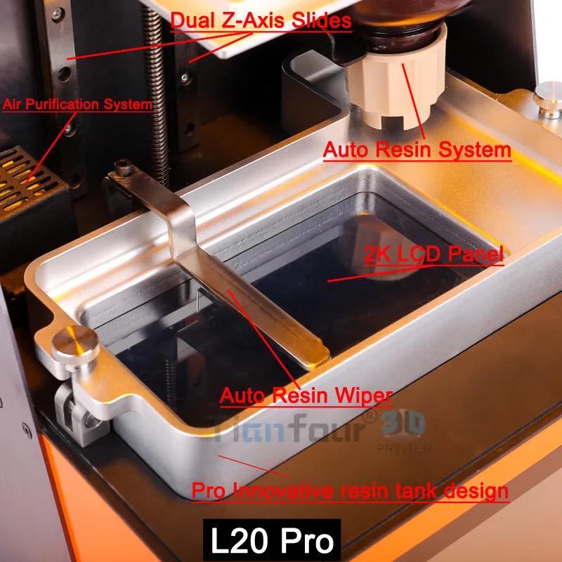 Dazz 3D самый продвинутый LCD SLA принтер высокая точность качество dlp 3d Impresora для