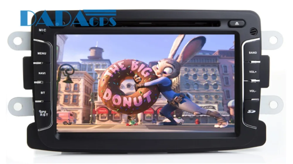 Top Newest Android Car Radio DVD Player GPS Navigation Stereo Unit for Dacia Sandero Duster Renault Captur Lada Xray 2 Logan 2 Video 1