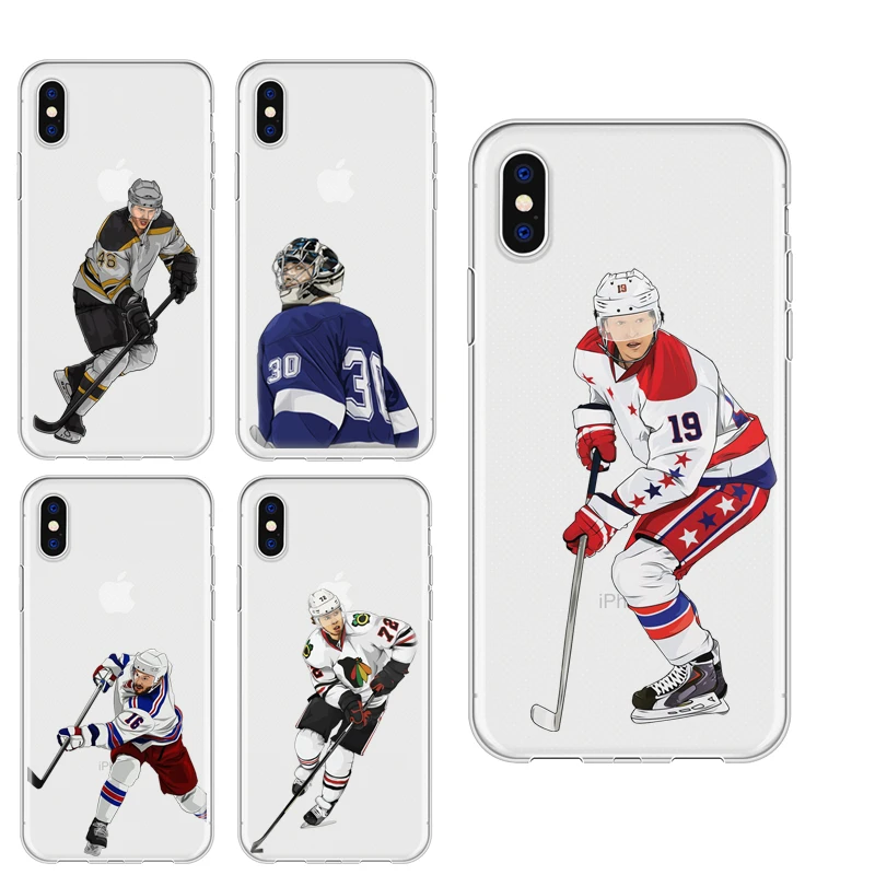 DIFFRBEAUTY Stylish Sport Hockey Star Phone Case Coque For iPhone 5 6