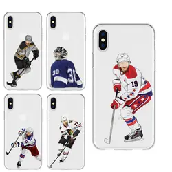 Дропшиппинг Стильный Спорт Хоккей Звезда Футляр для телефона для iPhone 5 6 6 S X XR MAX Ясно Телефон чехол для iPhone 8 7 Plus